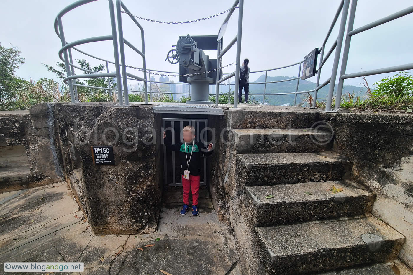 Lyemun Fort - West Battery Quick Firing Gun